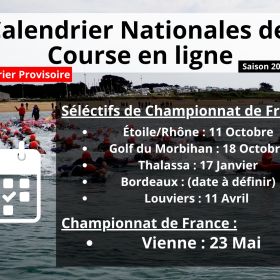 Prévisionnel Sélectif Régionaux Course En Ligne NEV