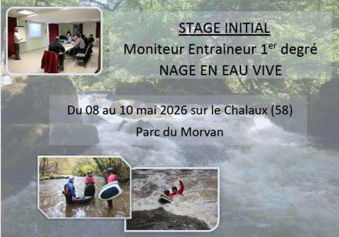 Affiche stage initial MEF1 NEV IDF 2026