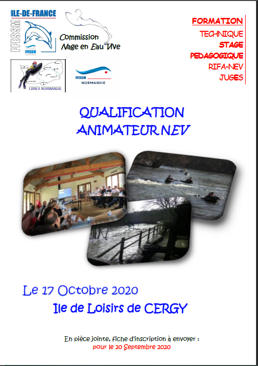 affiche animateur nev 2020