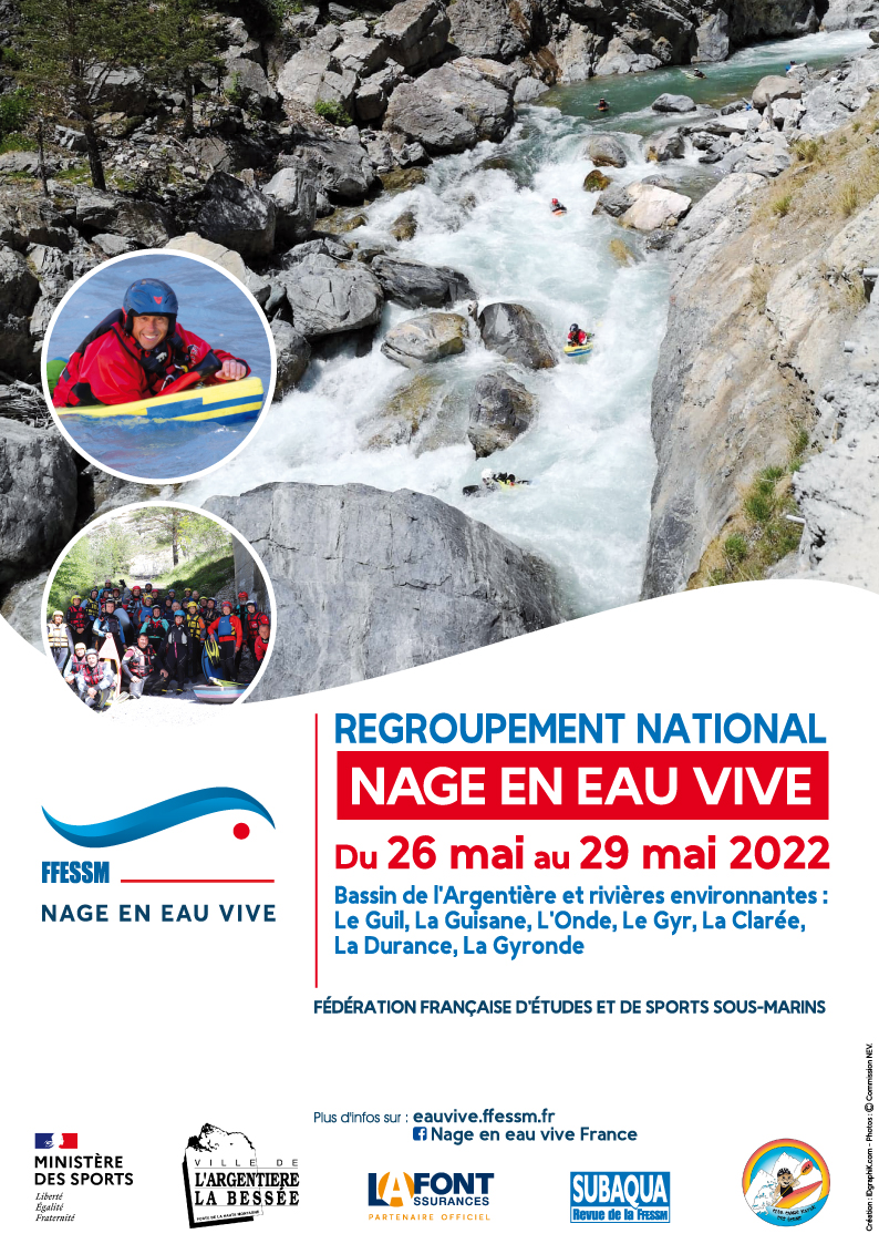 Regroupement National de Nage en Eaux Vive 2022