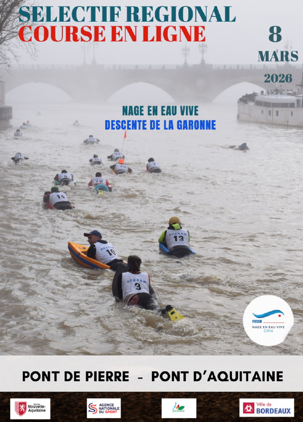 Affiche Sélectif NEV CEL la Garonne 2026